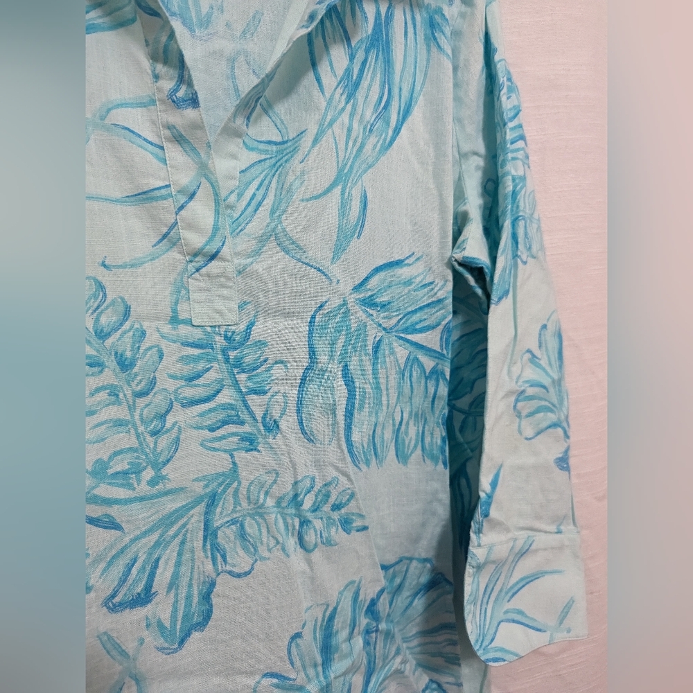 Vineyard Vines Lucaya tunic seaweed print - Picture 4 of 8